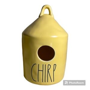 🌈 Rae Dunn CHIRP birdhouse
